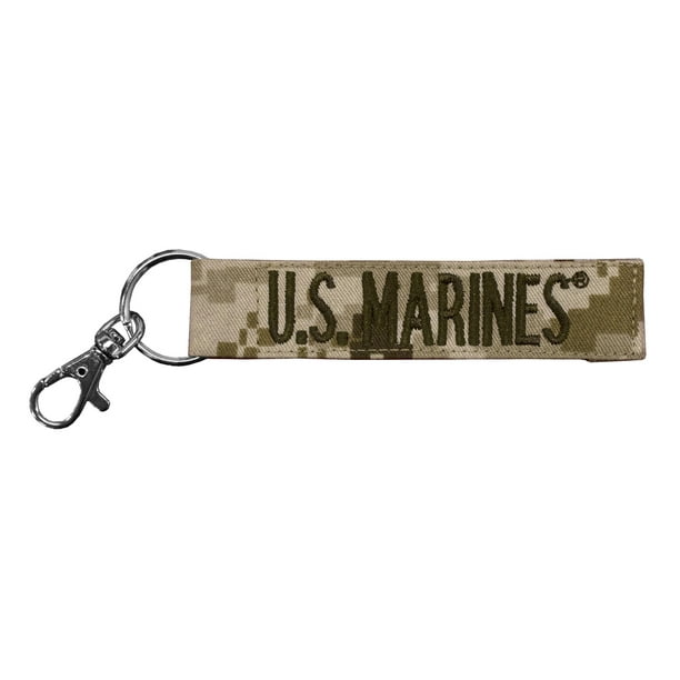 US Marine Figure Rubber Keychain